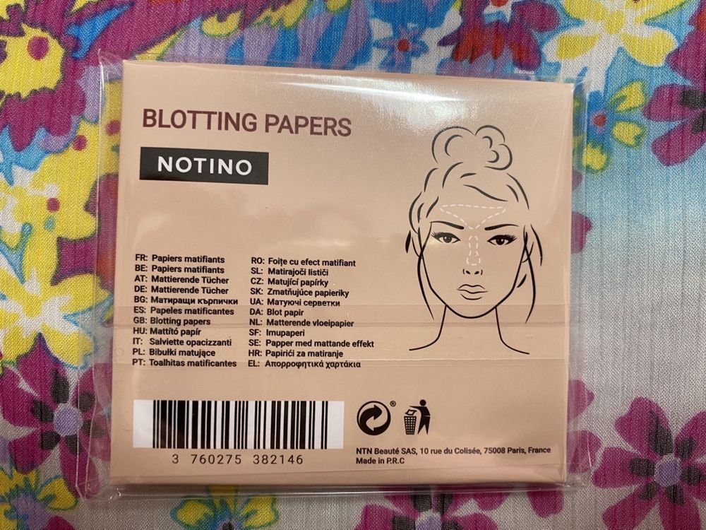 50 Toalhitas Matificantes - Blotting Papers (novo e selado)