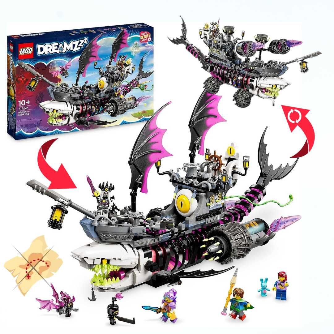 LEGO DREAMZzz Koszmarny Rekinokręt Czołg 71469 DARMOWA WYS 24H