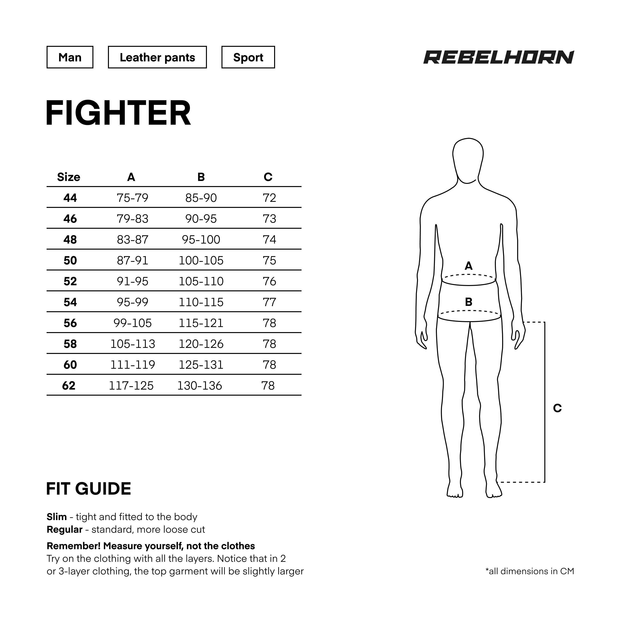 Kombinezon motocyklowy skórzany Rebelhorn Fighter roz. 52