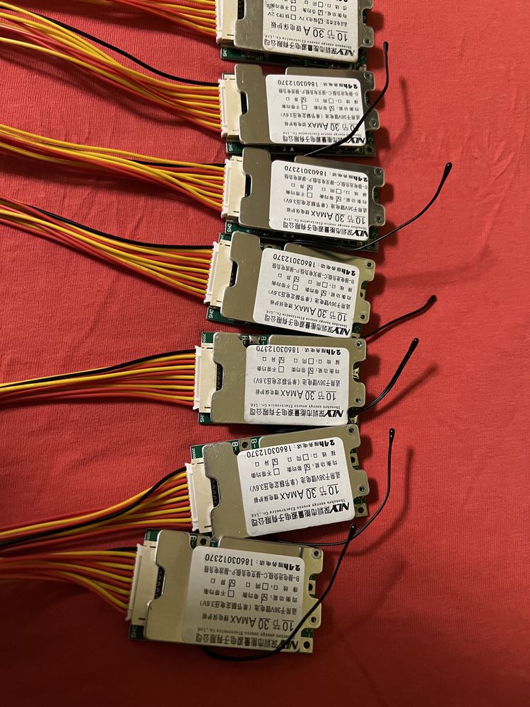 BMS БМС 10s-30A, 36-42v-30A з балансуванням!
