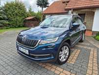 Skoda Kodiaq 1,5 benz.KAMERA NAVI HAK ELEKT. KLAPA ELEKT. zarejestrowana super stan