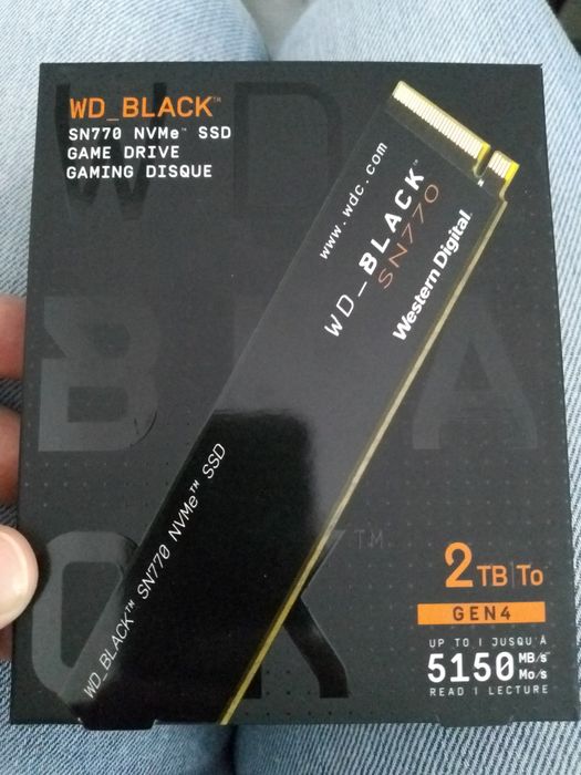 SSD накопичувач WD Black SN770 2Tb