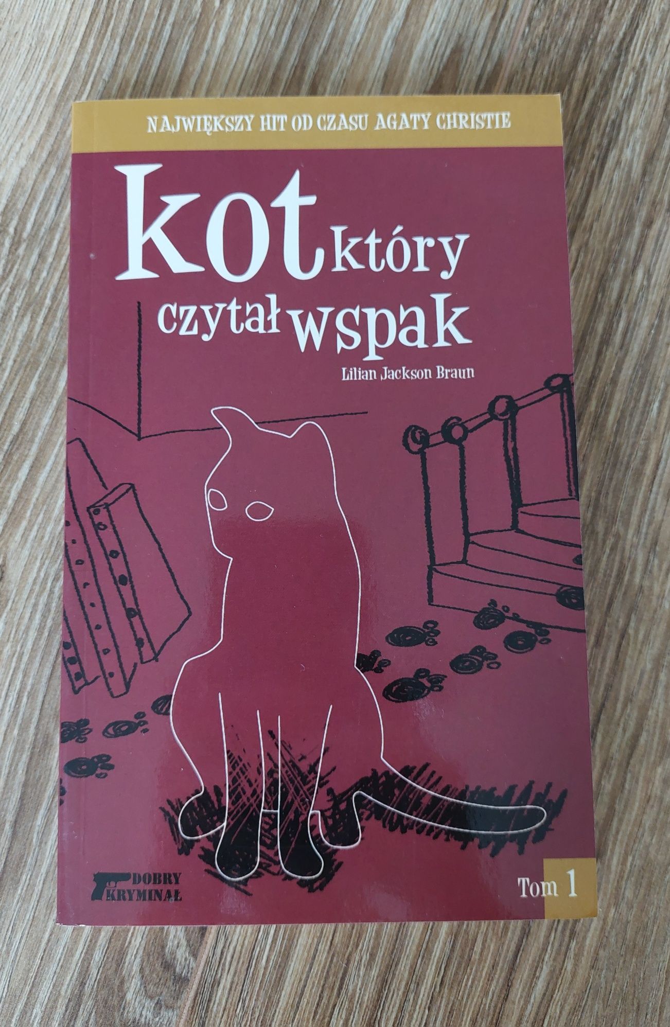 Książka Kot, który czytał wspak / Lilian Jackson Braun NOWA