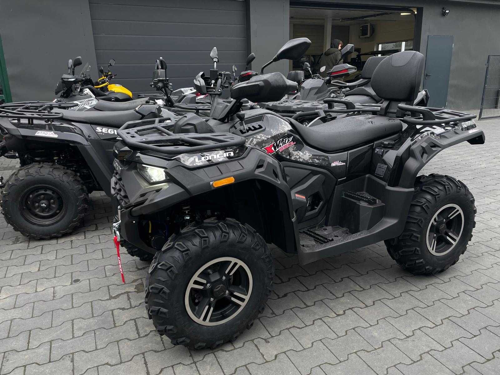 QUAD LONCIN XWOLF 550 EPS T3B*PŁUG+KUFER*2024r*Vat23%*RATY*Trans150gra