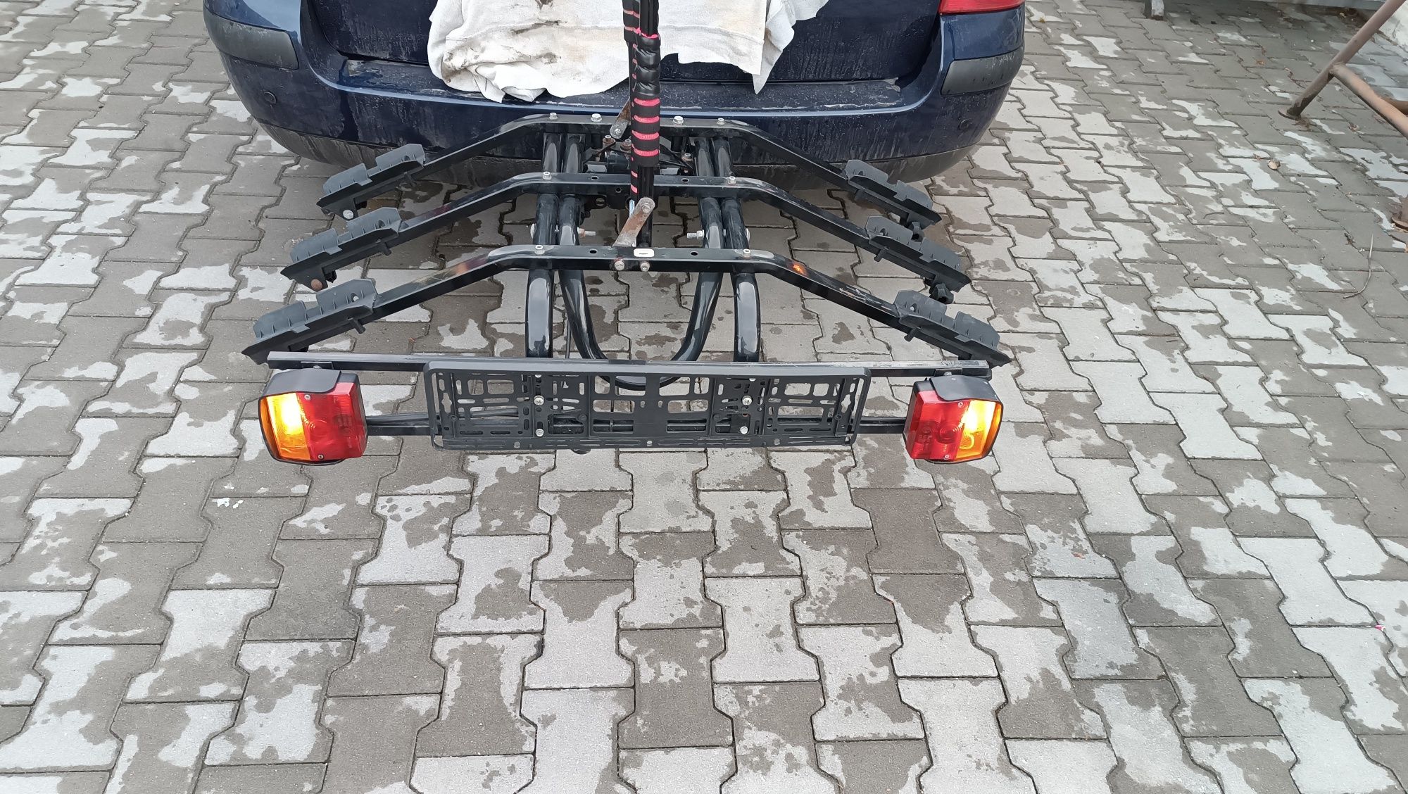 Bagażnik, laweta rowerowa uchylna