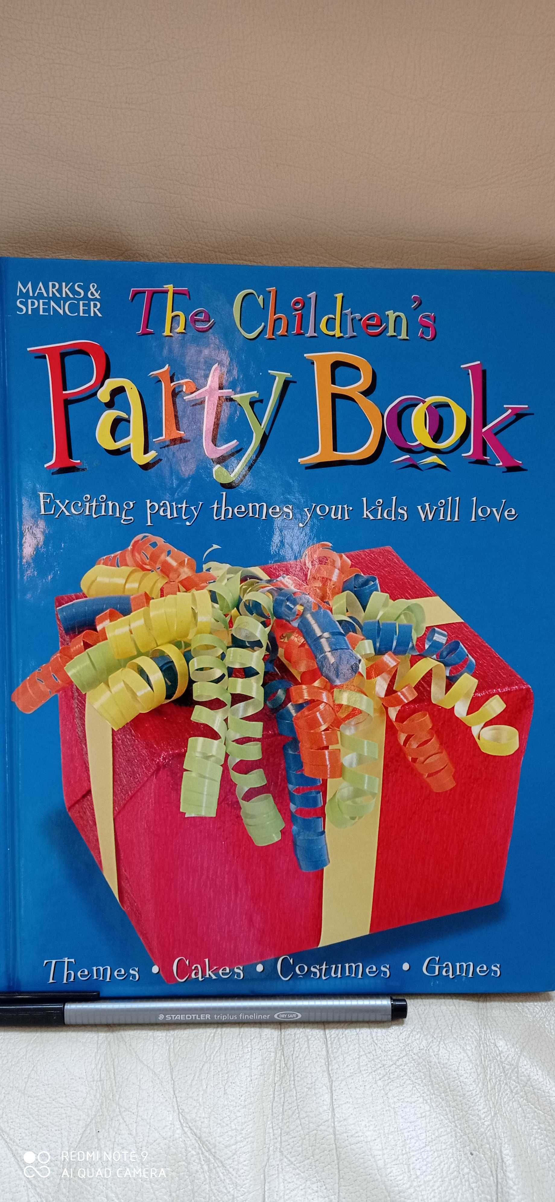 Książka po angielsku The children's Party Book Mark&Spencer