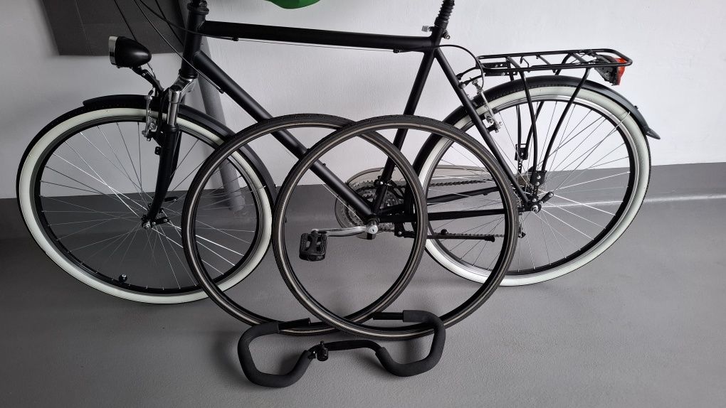 Rower KS Cycling (Custom) - duża rama i koła - czarny mat