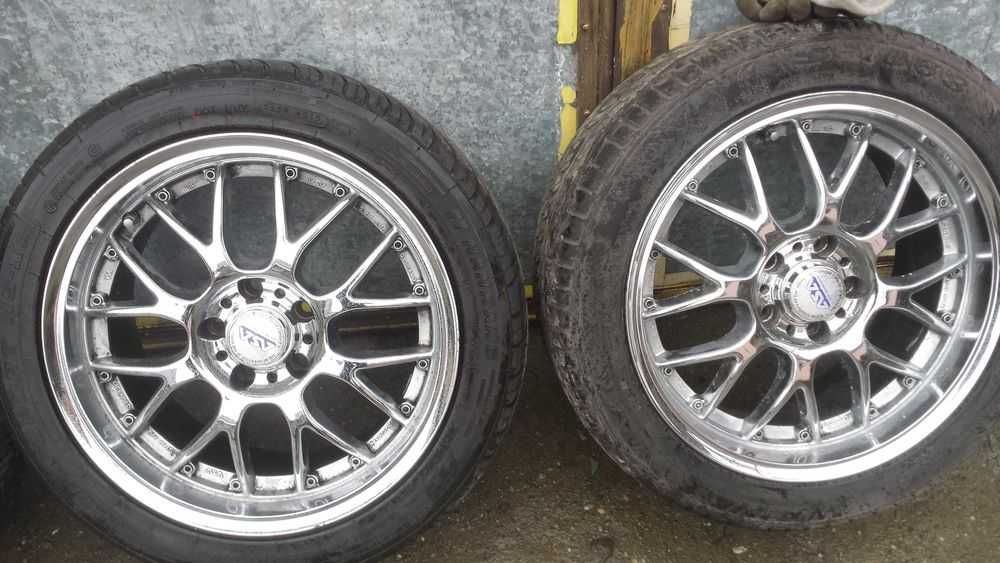 хром хромированные диски 235/45R17 audi vw skoda mercedes seat літня