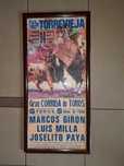 plakat w ramie corrida