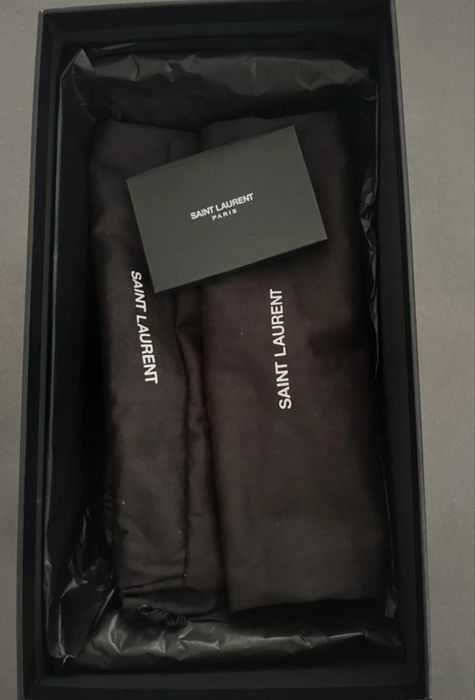 Klapki ysl rozmiar 37 czarne
