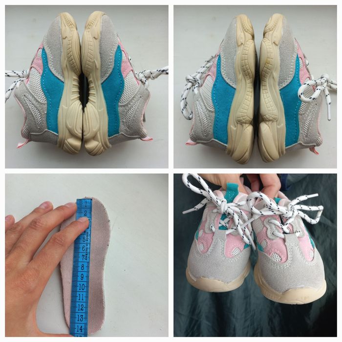 Ботинки, 22, кожа, чоботи