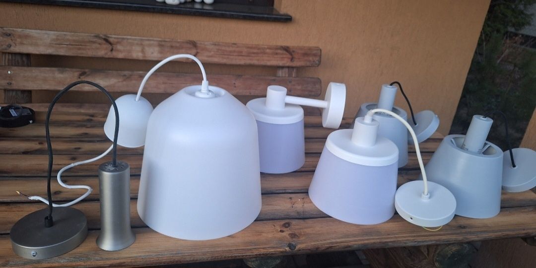 Zestaw lamp wiszących,  ściennych  6 szt