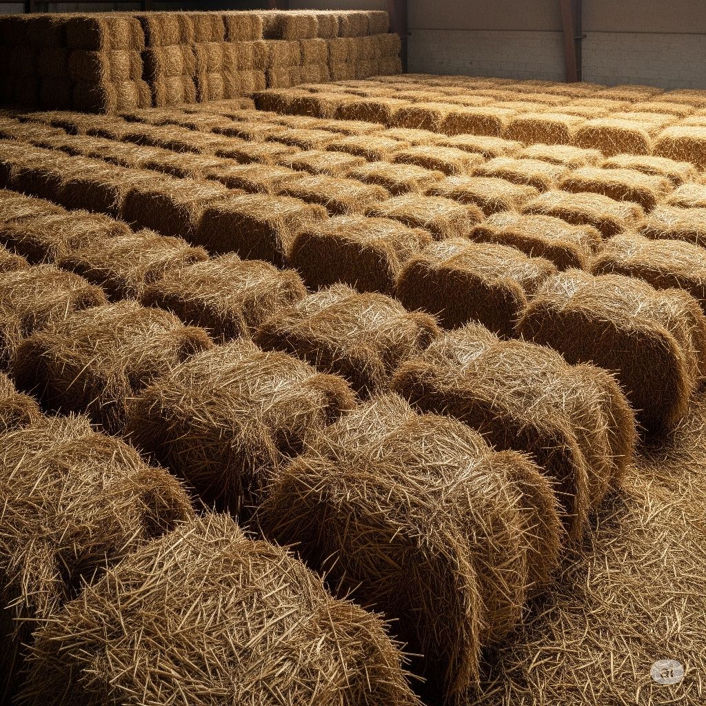 Солома в тюках. Продам