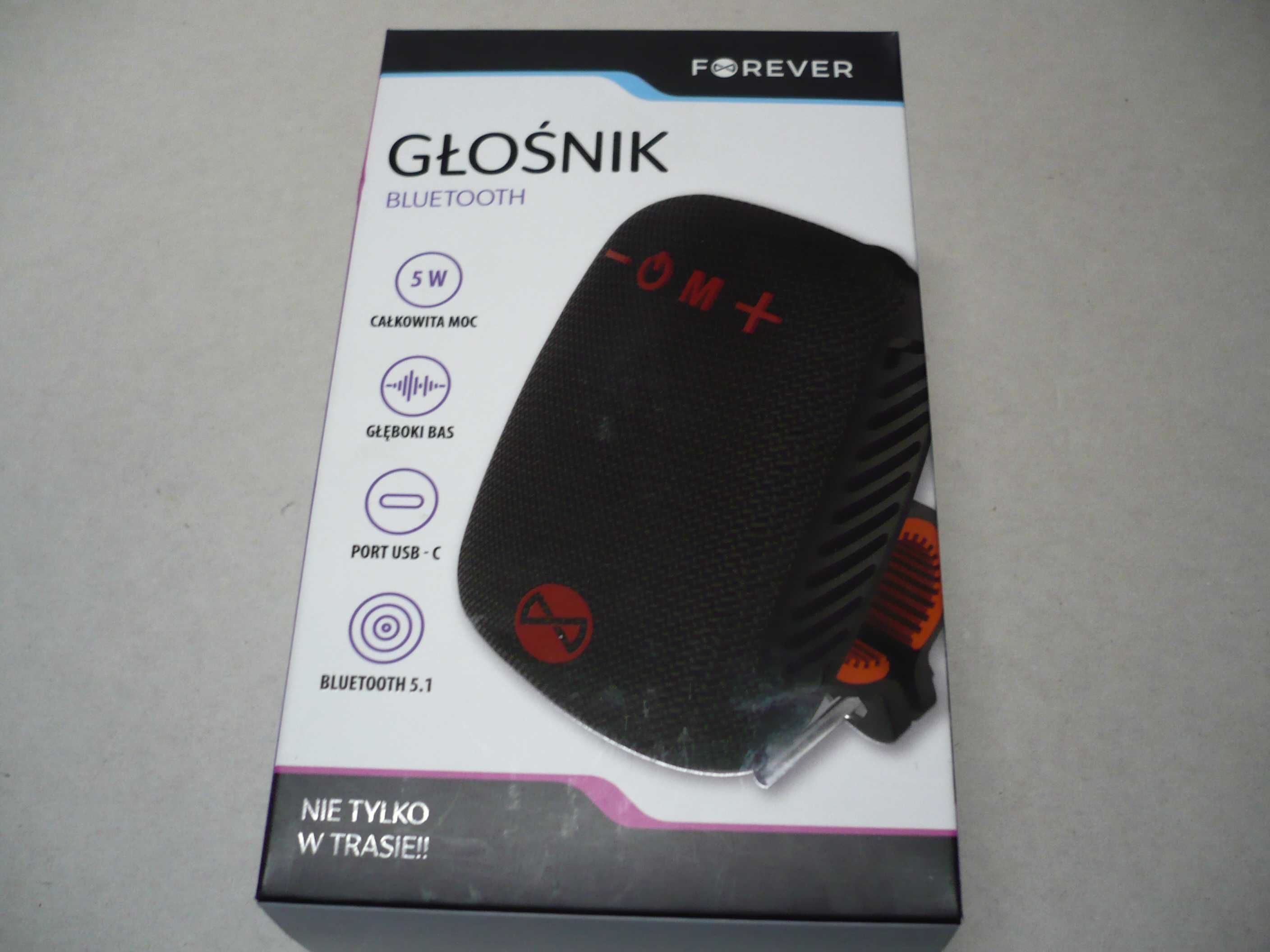 głośnik bluetooth 5W rowerowy turystyczny FOREVER