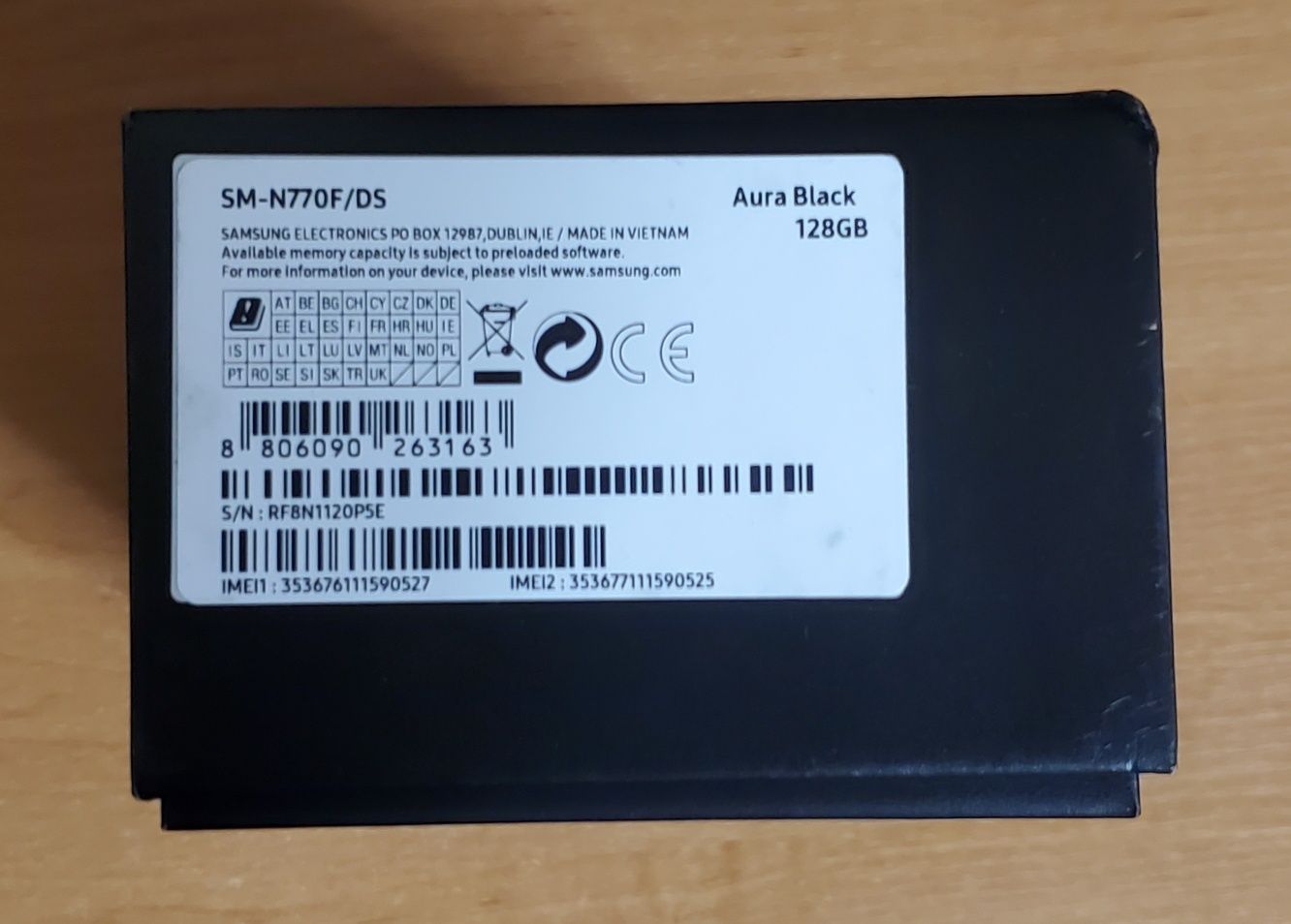 Samsung Galaxy Note 10 Lite SM-N770F Dual Sim Pamięć 6/128GB