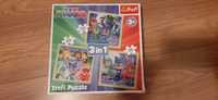 Puzzle PJ Masks 3+ 3 w 1 (Pidżamersi)