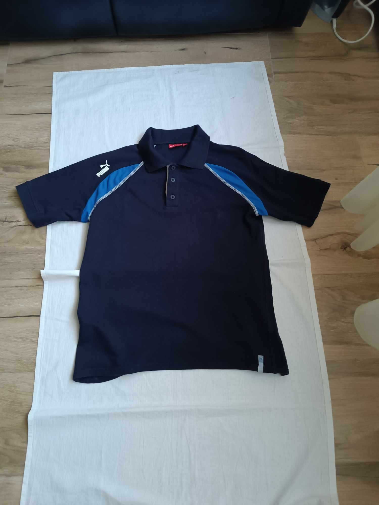 Koszulka męska polo bawełniana logowana - M/L ( 48/50)  -"Puma".