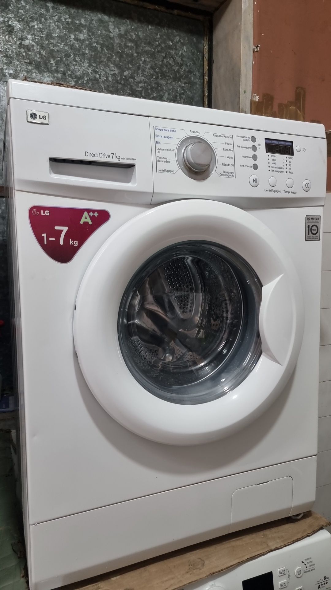 Máquina de lavar de vários modelos e kilos