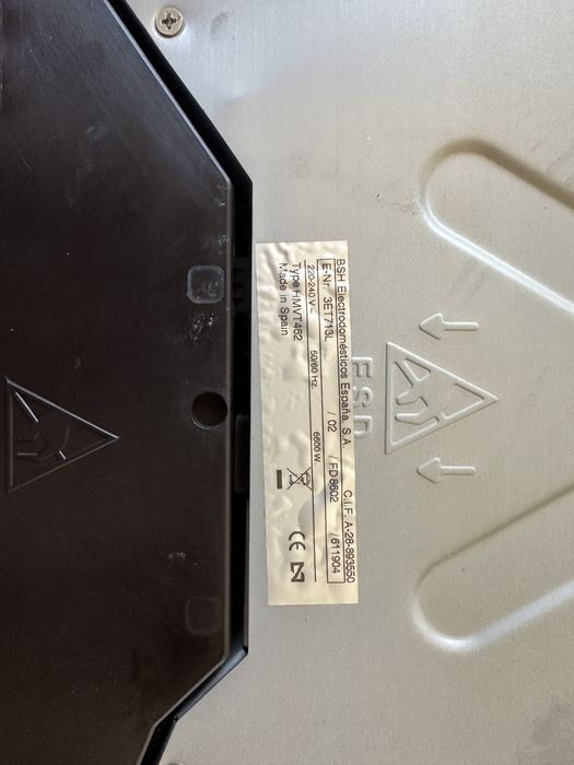 Placa vitrocerâmica Balay 3et713l