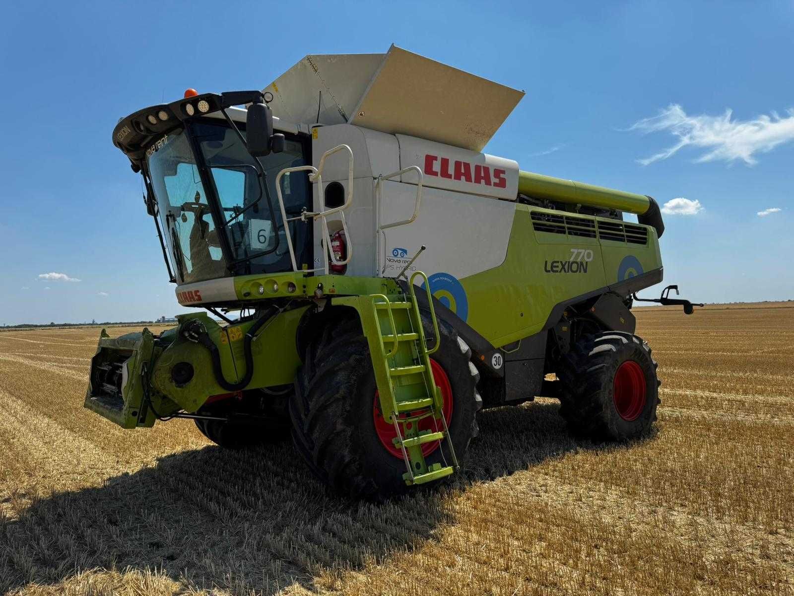 Claas Lexion 770, 2015 rok, tylko 2000 godzin. header V1050