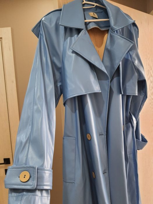 Тренч з еко шкіри, S-M