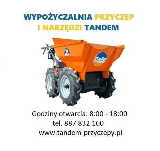 Wynajem: wozidło budowlane, taczka spalinowa