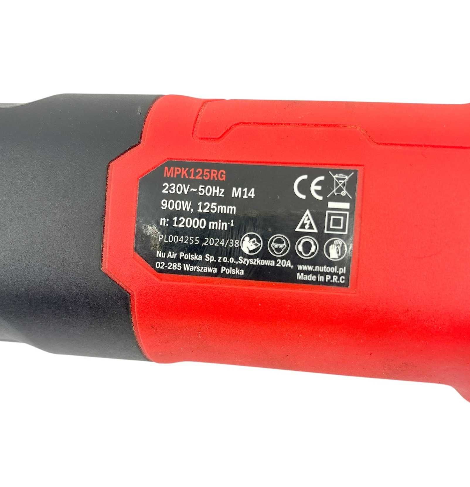Szlifierka kątowa Nutool MPK125TG
