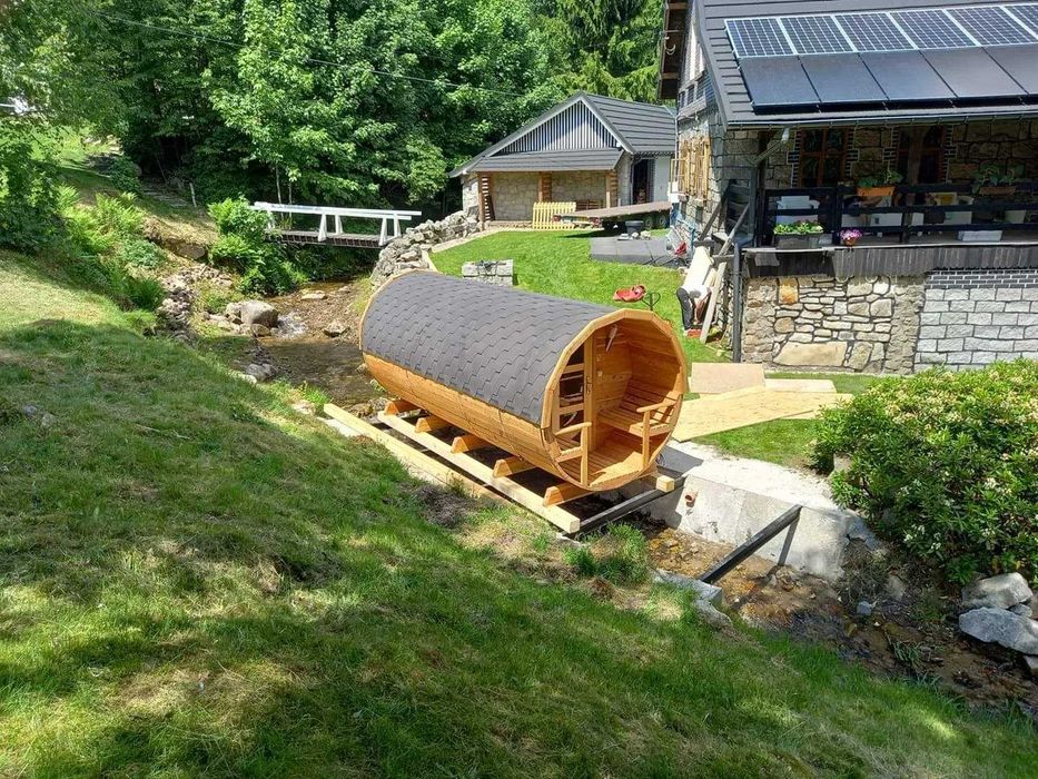 Sauna Beczka 500 cm SZYBKIE TERMINY