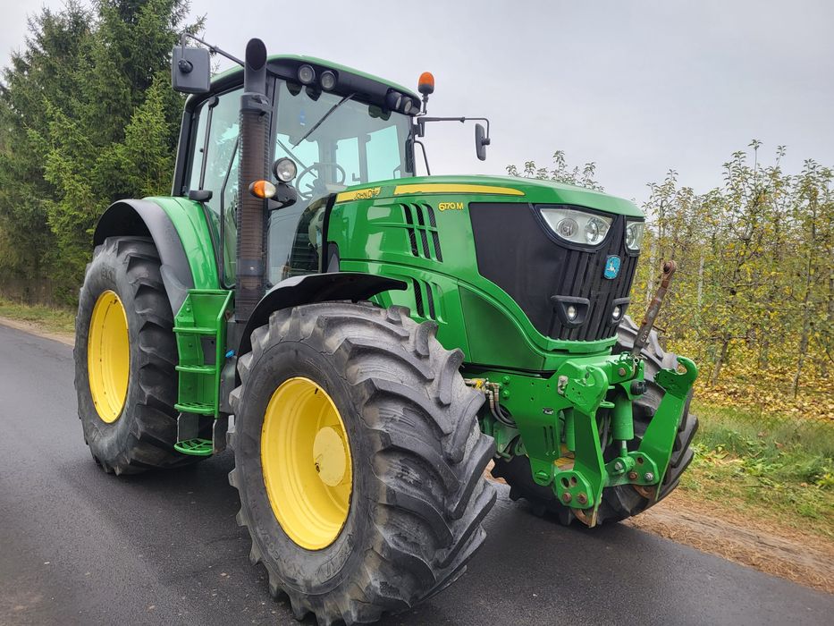 Ciągnik John Deere 6170m 6190r Klima'TUZ'Pneumatyka 6210r case fendt