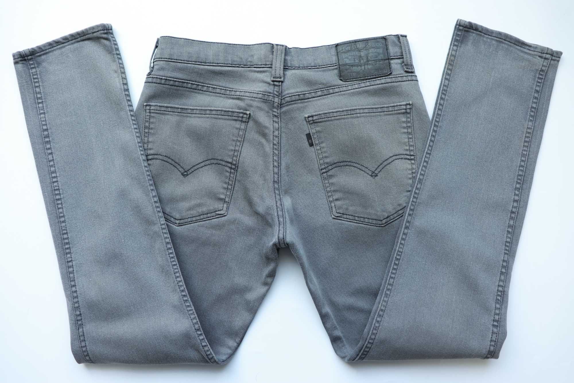 LEVIS 511 W32 L32 męskie spodnie jeansy slim fit jak nowe