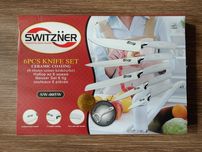 Zestaw noży Switzner SW-005W 5 sztuk białe gratis