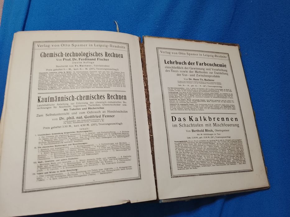 Отто Ланге. Химико- технический регламент. 1916 год. 1000 страницш