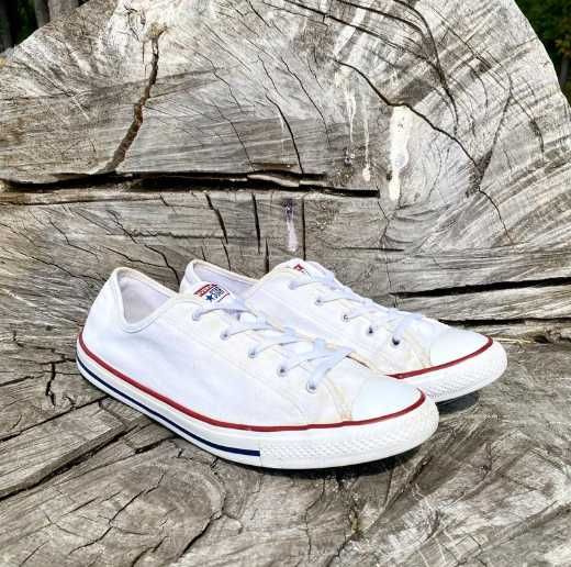 Кеди білі унісекс converse 40 розмір | устілка 25,5 см.