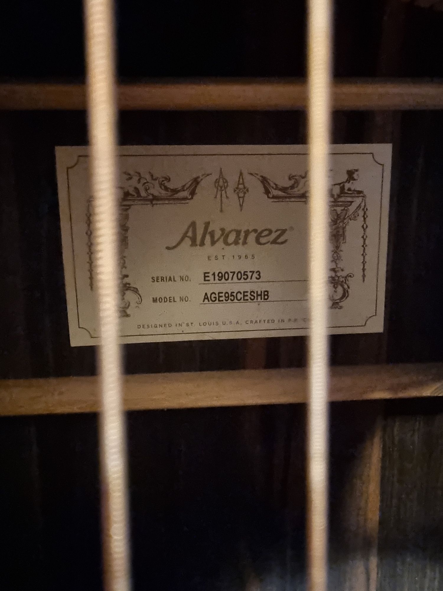 Gitara akustyczna Alvarez AGE 95 CE WYSYŁKA