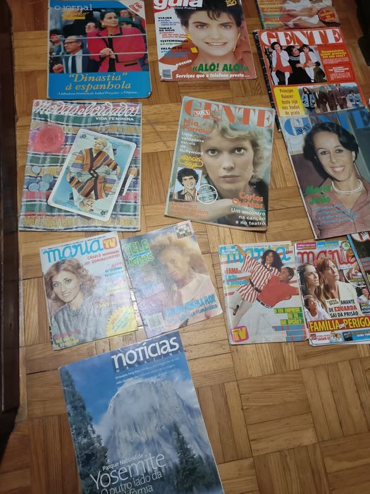 Revistas diversas antigas