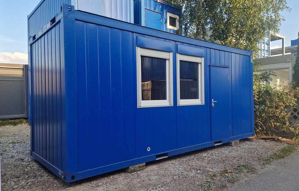 Funkcjonalny Kontener Biurowy – Twój Mobilny domek! Stan - Jak Nowy