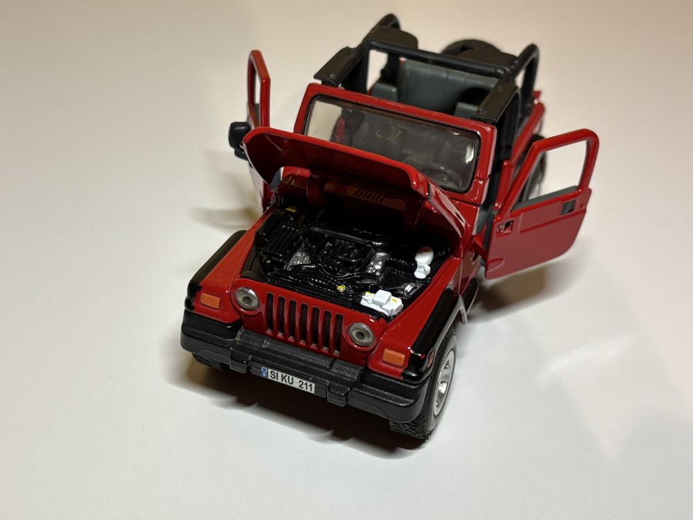 Zabawka siku samochod jeep