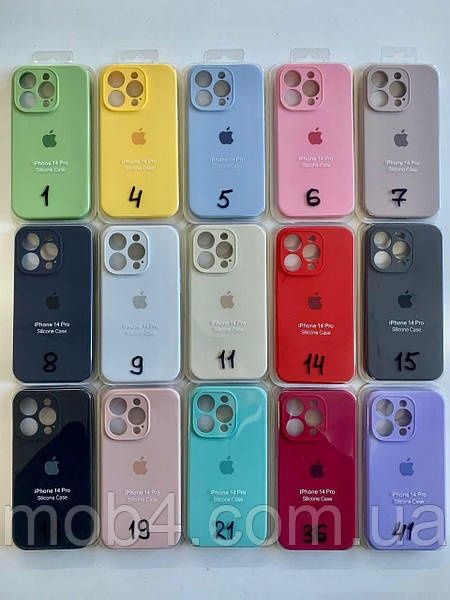 Silicone case для iPhone 7, 8, XS, 11, 12, 13, 14, 15