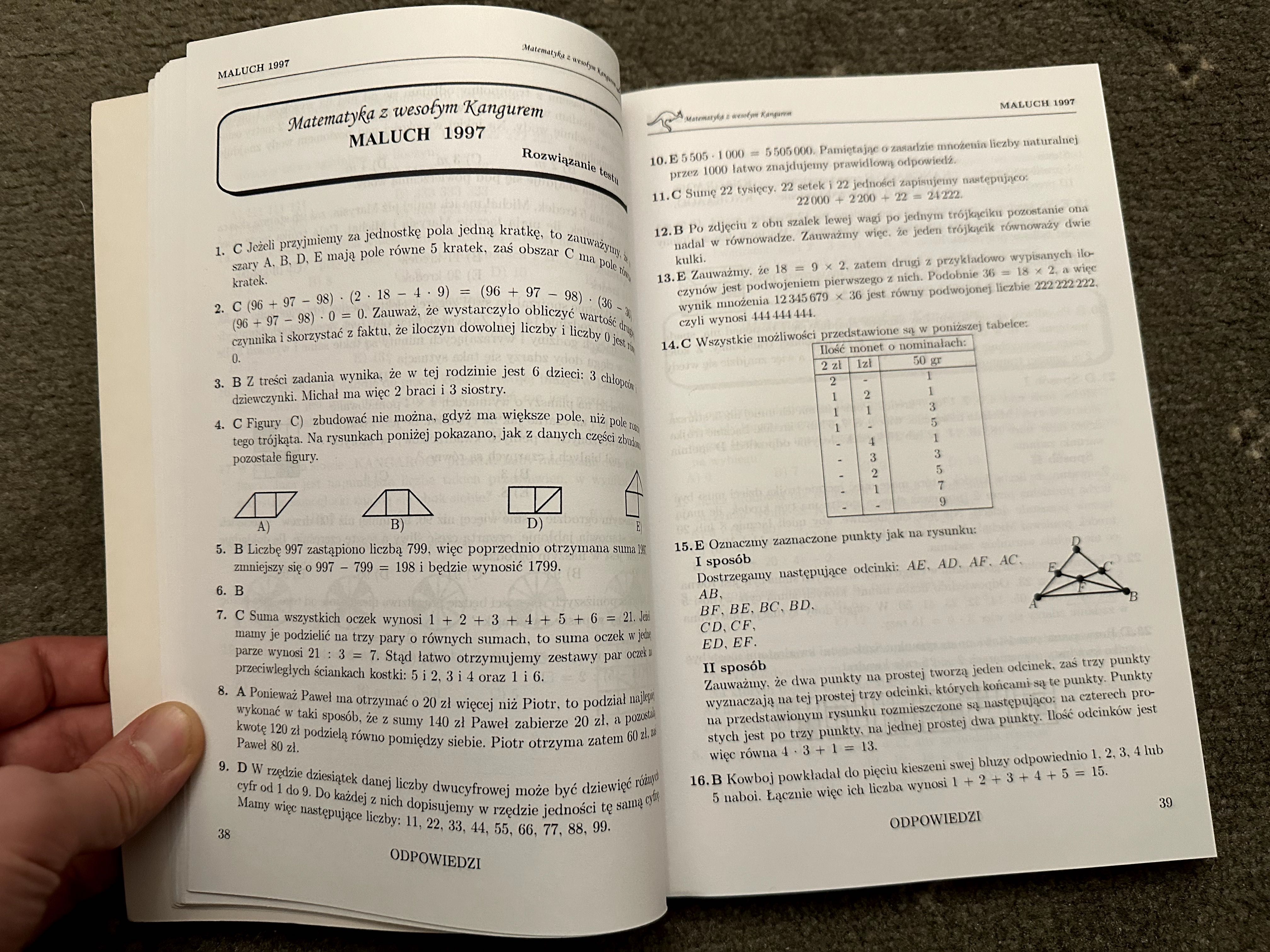 Matematyka z wesołym kangurem - wydawnictwo Aksjomat Toruń