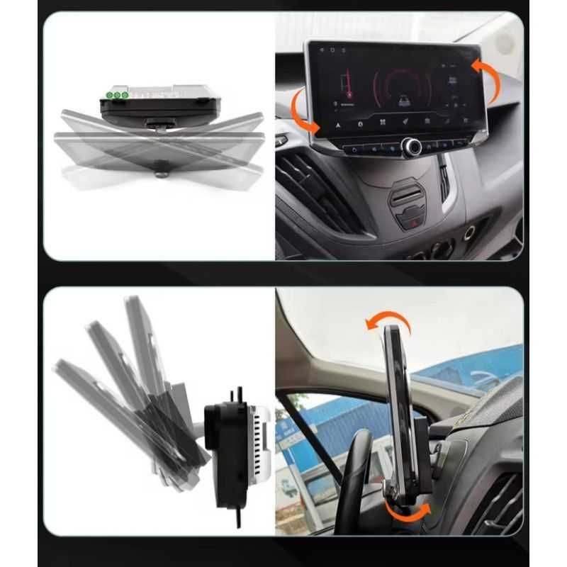 Auto Rádio Ford Transit Connect, Tourneo Custom, B-Max, Eco Sport Figo