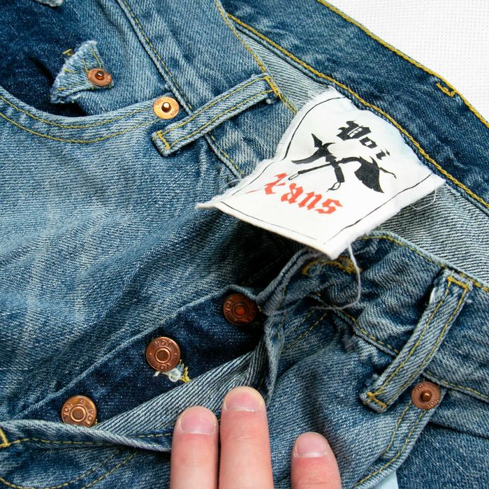 Spodnie jeansowe y2k Voi Jeans 34us distressed japan style