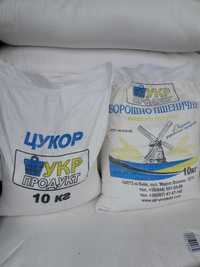 Сахар 10 кг, 5 кг, Мука 25 кг, 10 кг ! Склад в Киеве !