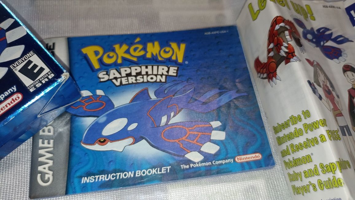 Pokemon Sapphire Version Nintendo Game Boy Advance angielska org