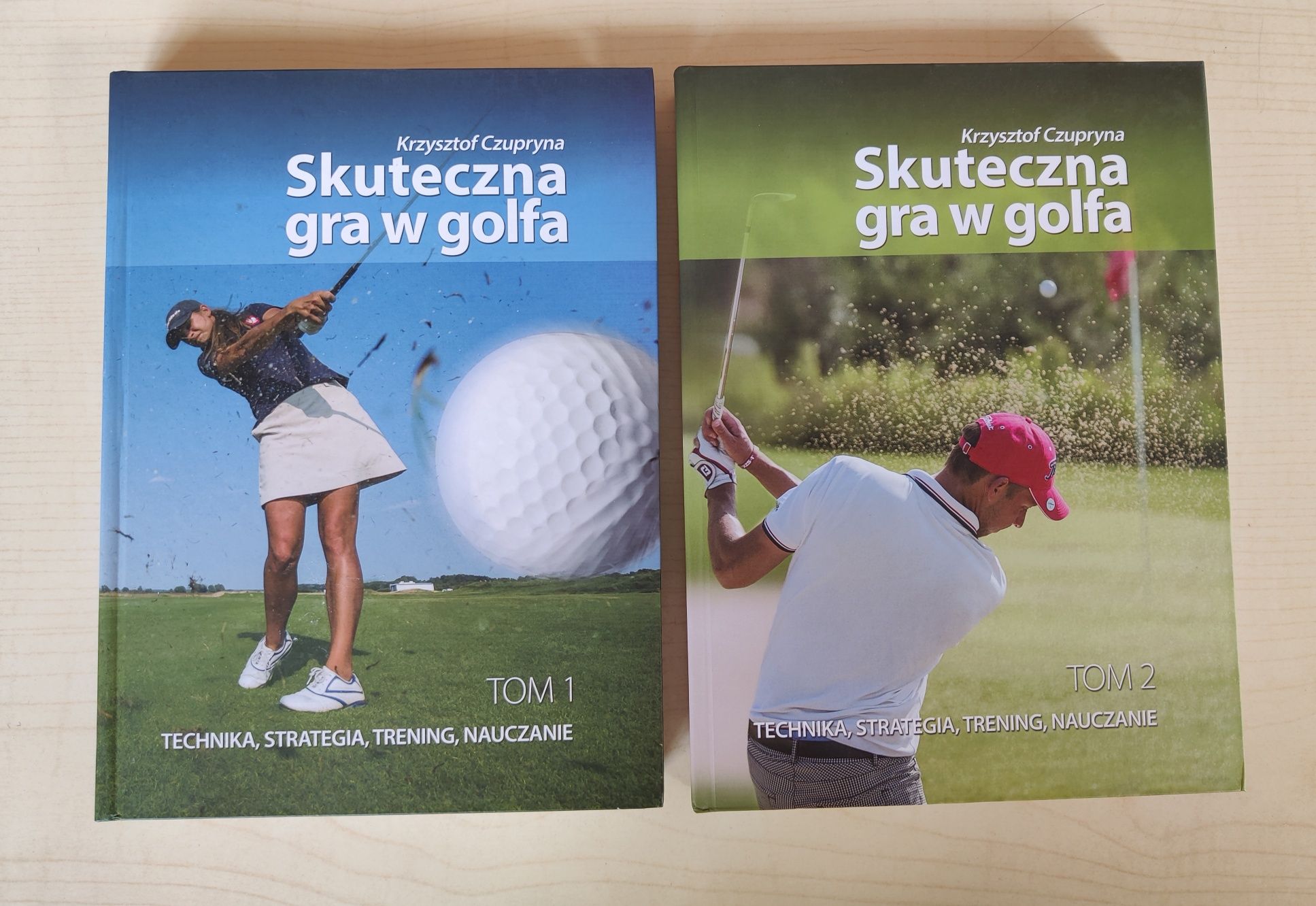 Skuteczna gra w golfa tom 1 i 2. Krzysztof Czupryna.