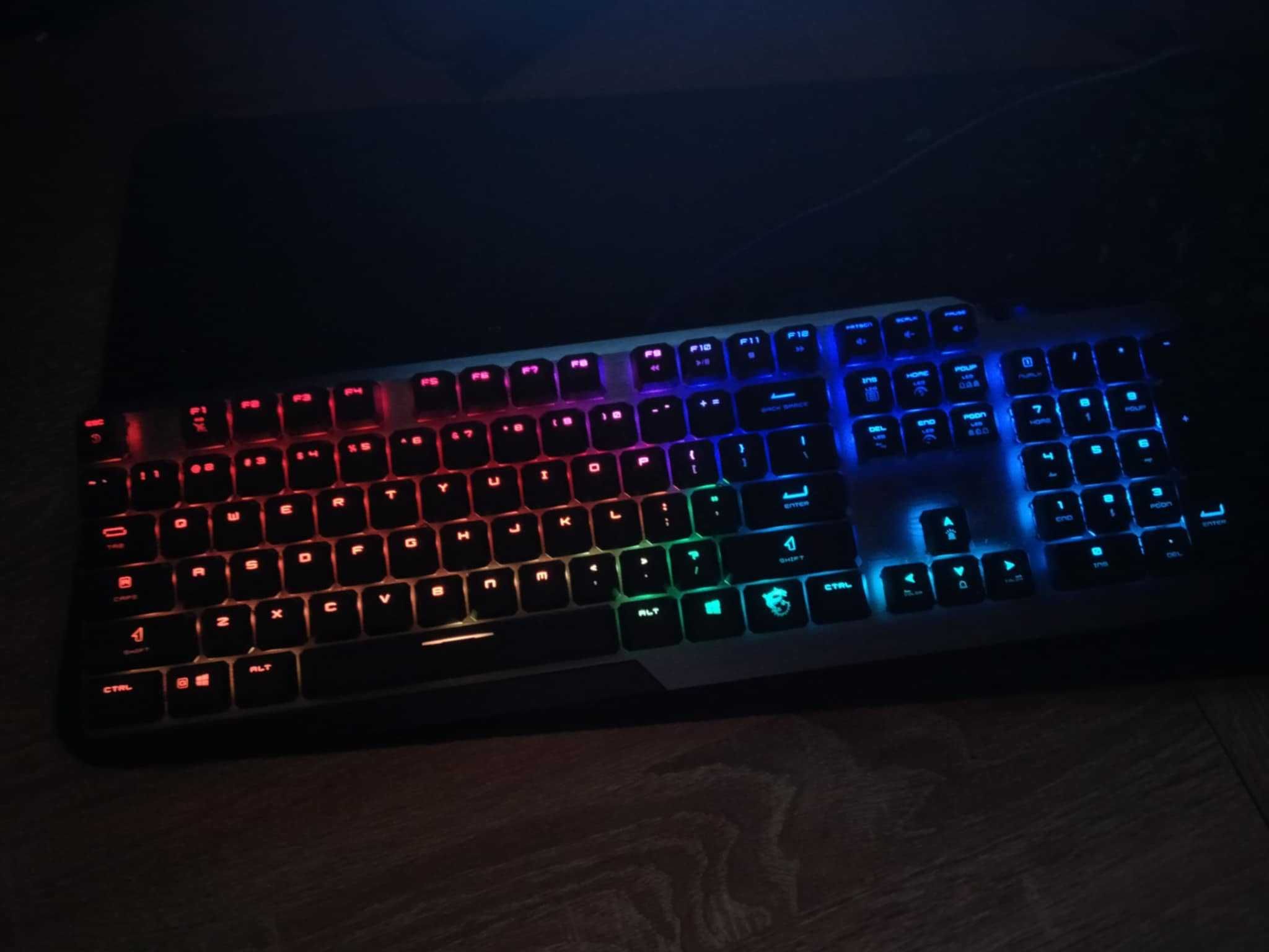 Klawiatura gamingowa MSI VIGOR GK50 low profile