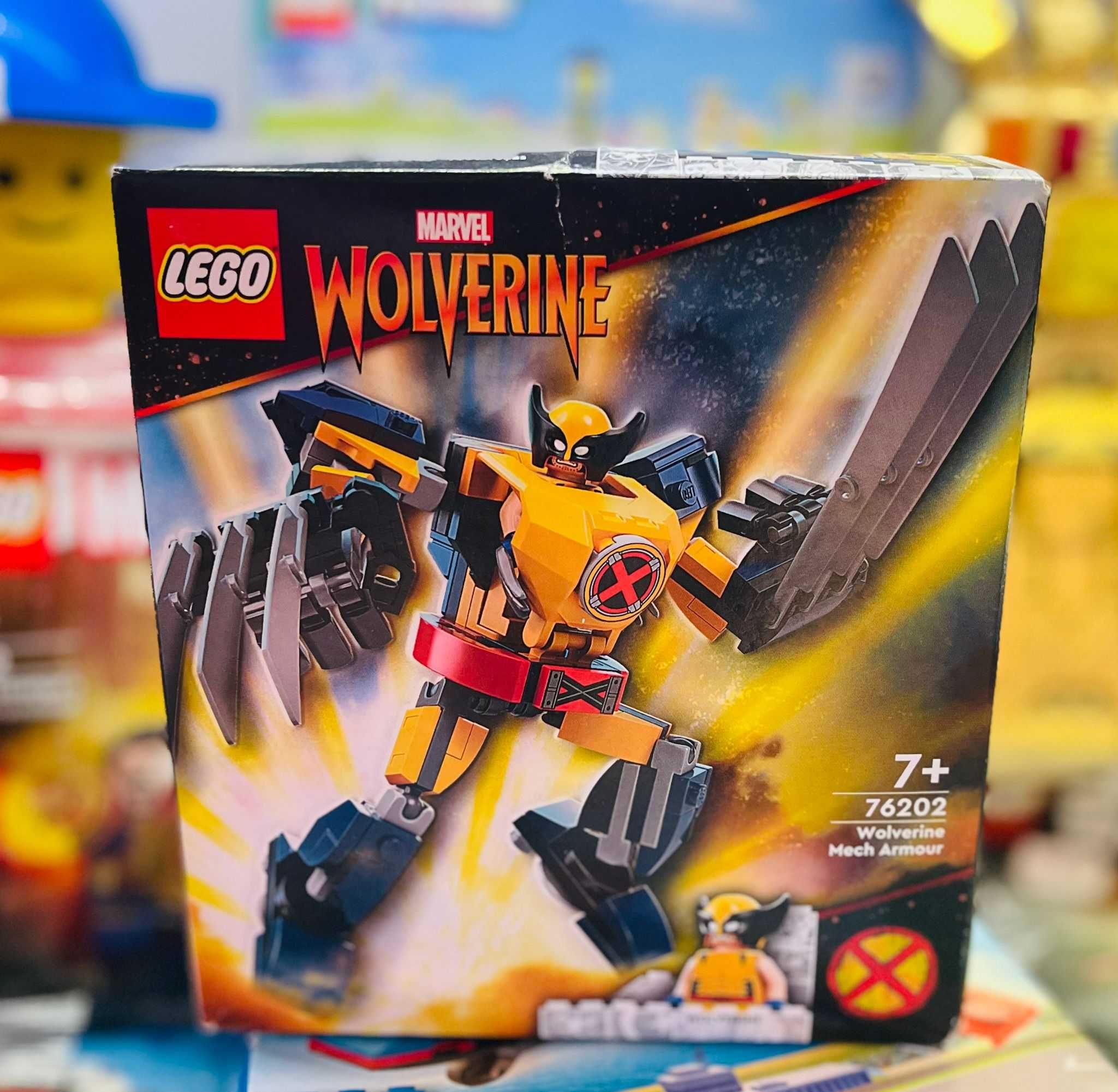 Klocki LEGO MARVEL WOLVERINE 76202 Mechaniczna Zbroja Wolverine’a