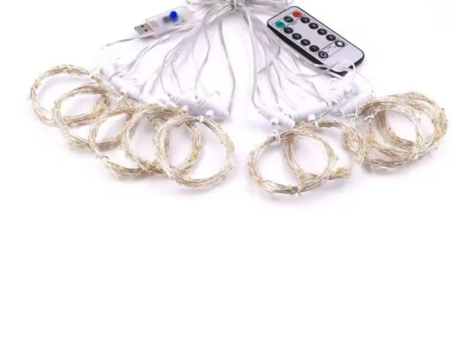 Гіірлянда штора 3×3 холодне світло