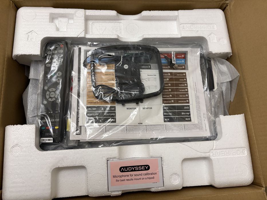 Amplituner Denon AVR-S750H – stan idealny!