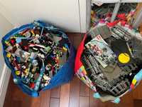 Lego mix 35 kg Lata 90 Castle, Space, Star Wars, Technics