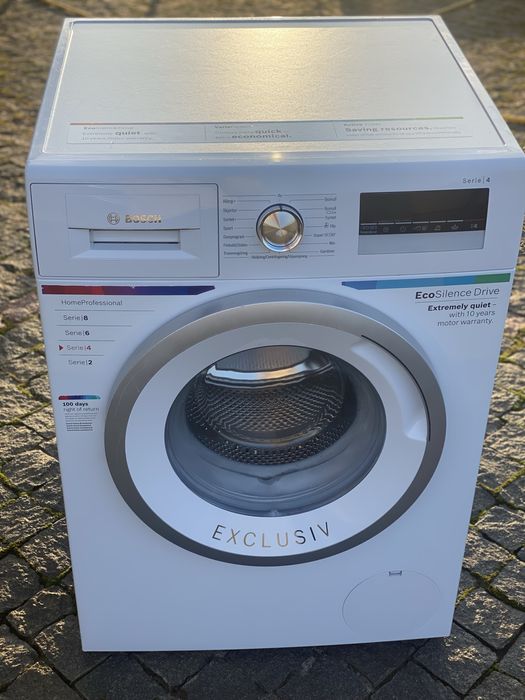 Комплект Пральна сушильна машина BOSCH Serie 4 EXCLUSIV 8кг А+++